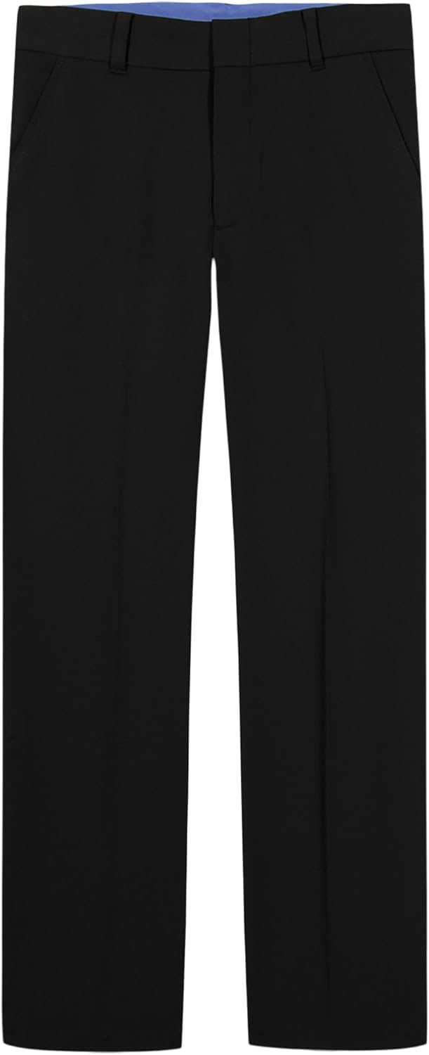 IZOD Boys' Bi-Stretch Flat Front Dress Pant for Comfort