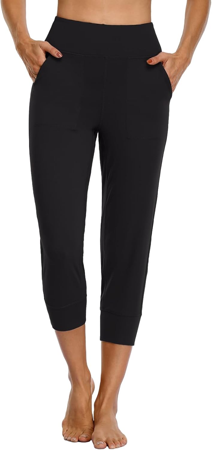 MOVE BEYOND Buttery Soft Women's Yoga Joggers with 4 Pockets