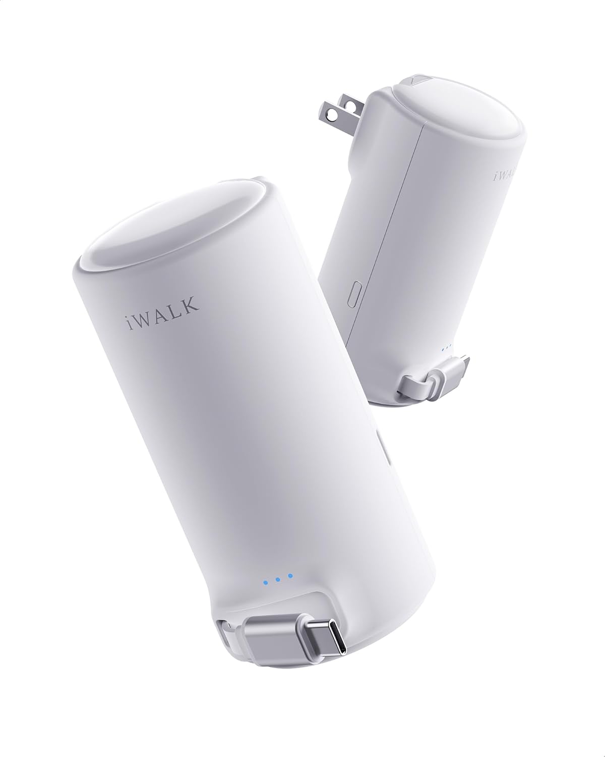 iWALK USB-C Portable Charger: 3-in-1 Power Bank & Wall Charger