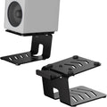 Desktop Speaker Stands Pair with Vibration Pads - Space-Saving Desk