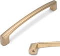 5 in Champagne Bronze Cabinet Handles 10 Pack - Solid Zinc Pulls