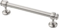 Brushed Satin Nickel Cabinet Pulls 5 in Hole Centers - Solid Metal