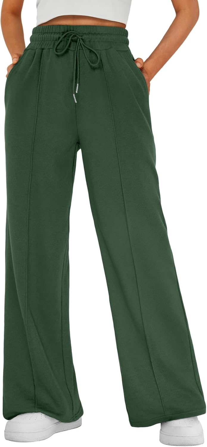 Womens Wide Leg Sweatpants for Fall Fashion and Comfort