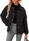 Dokotoo Women's Quilted Puffer Jacket - Cozy Long Sleeve Coat