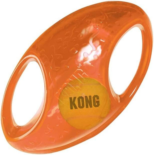 KONG Jumbler XL Dog Toy: Durable Football Fun!