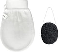 Wildpier Deep Exfoliating Glove and Bamboo Charcoal Konjac Sponge