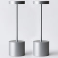 Cordless Rechargeable Table Lamp 2 Pack - Portable Waterproof LED