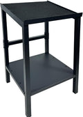Black Heavy Duty Adjustable Dumbbell & Kettlebell Stand - Space Saving