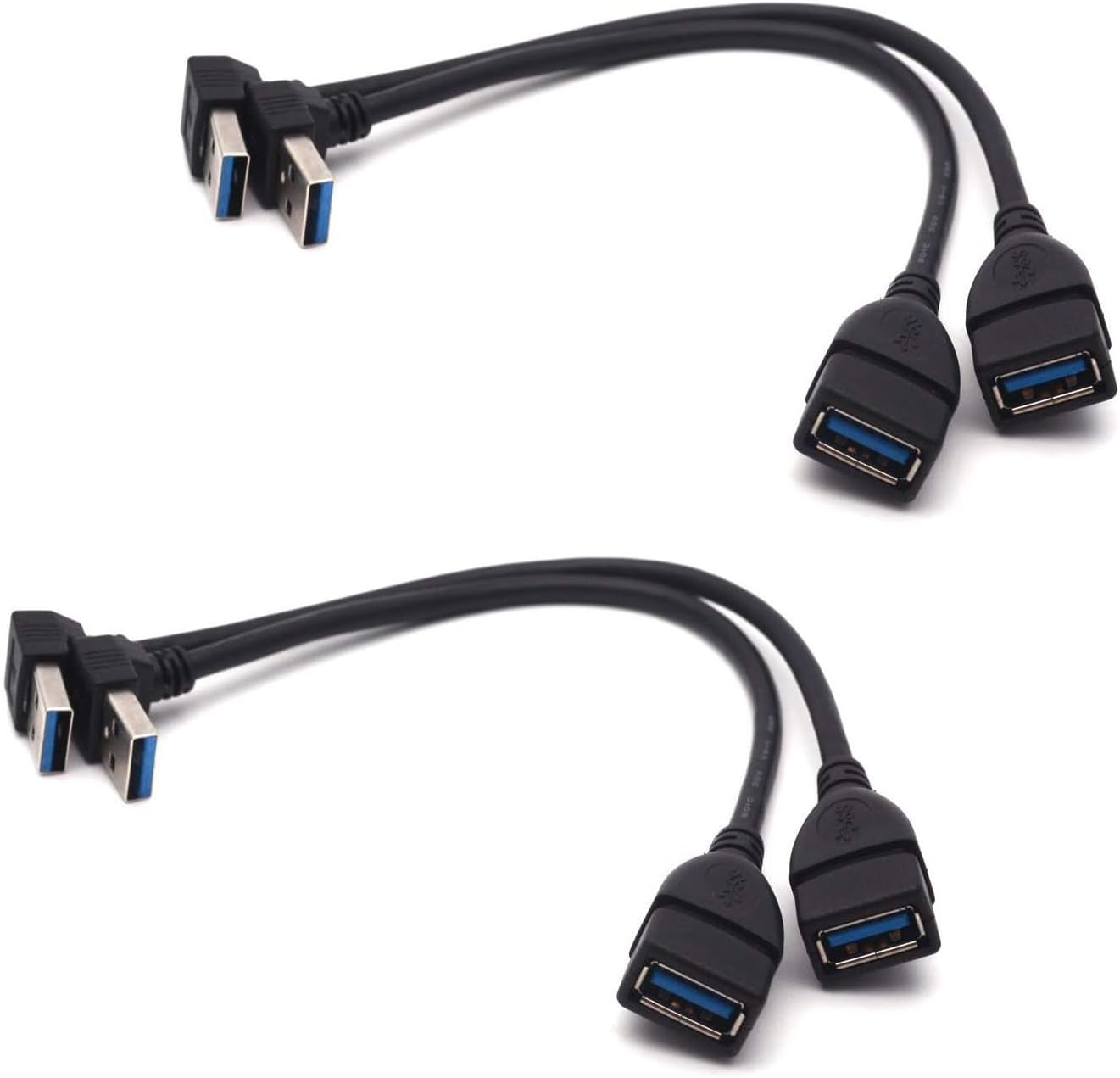 Antrader USB 3.0 90 Extension Cable - Data Adapter Cord