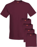 Hanes Mens Tall 100% Cotton Crew Neck Undershirts Multipack - Tagless