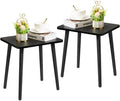 Modern Boho End Tables Set of 2 for Living Room and Bedroom