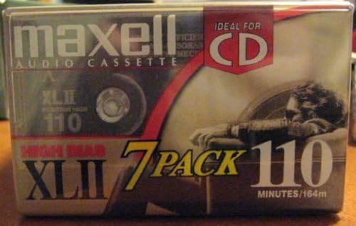 Maxell Audio Cassette High Bias XLII 110 Minutes 7 Pack Review