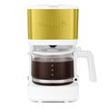 5 Cup Coffee Maker Compact Drip Machine - Auto Pause & Reusable Filter