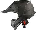 Motocross Helmet M Size Matt Black - Track Style Protection