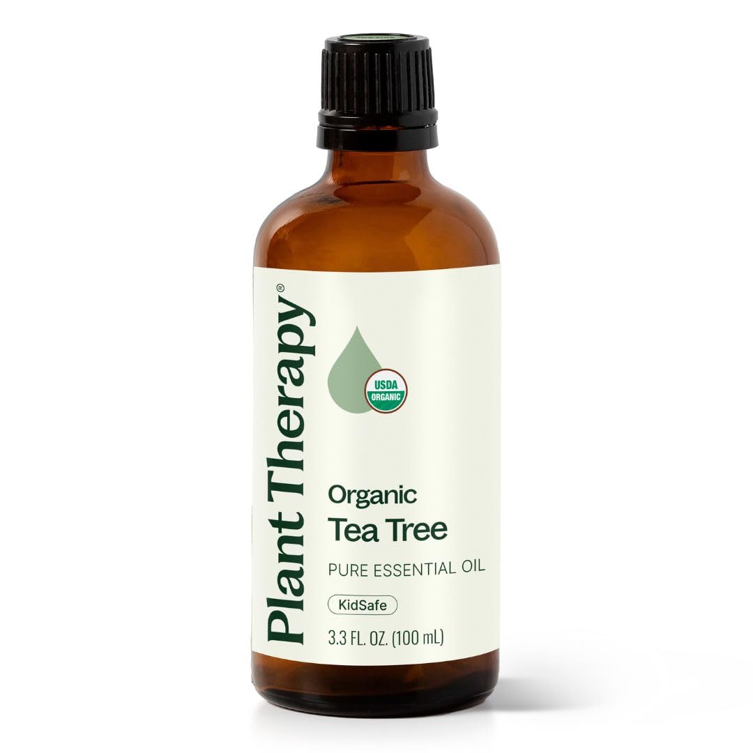 Organic Tea Tree Oil for Skin Healing and Aromatherapy Use