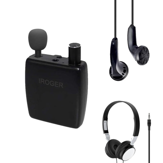 Rechargeable Hearing Amplifier with Directional Microphone Features