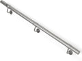 6Ft Industrial Metal Stairs Handrail Kit for Indoor Outdoor Use