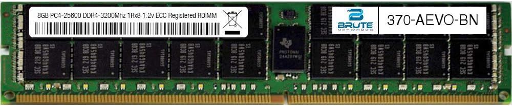 370-AEVO-BN 8GB DDR4-3200MHz ECC Registered RDIMM Review