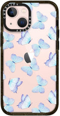 Impact iPhone 13 Mini Case - Lilac Aqua Blue Watercolor