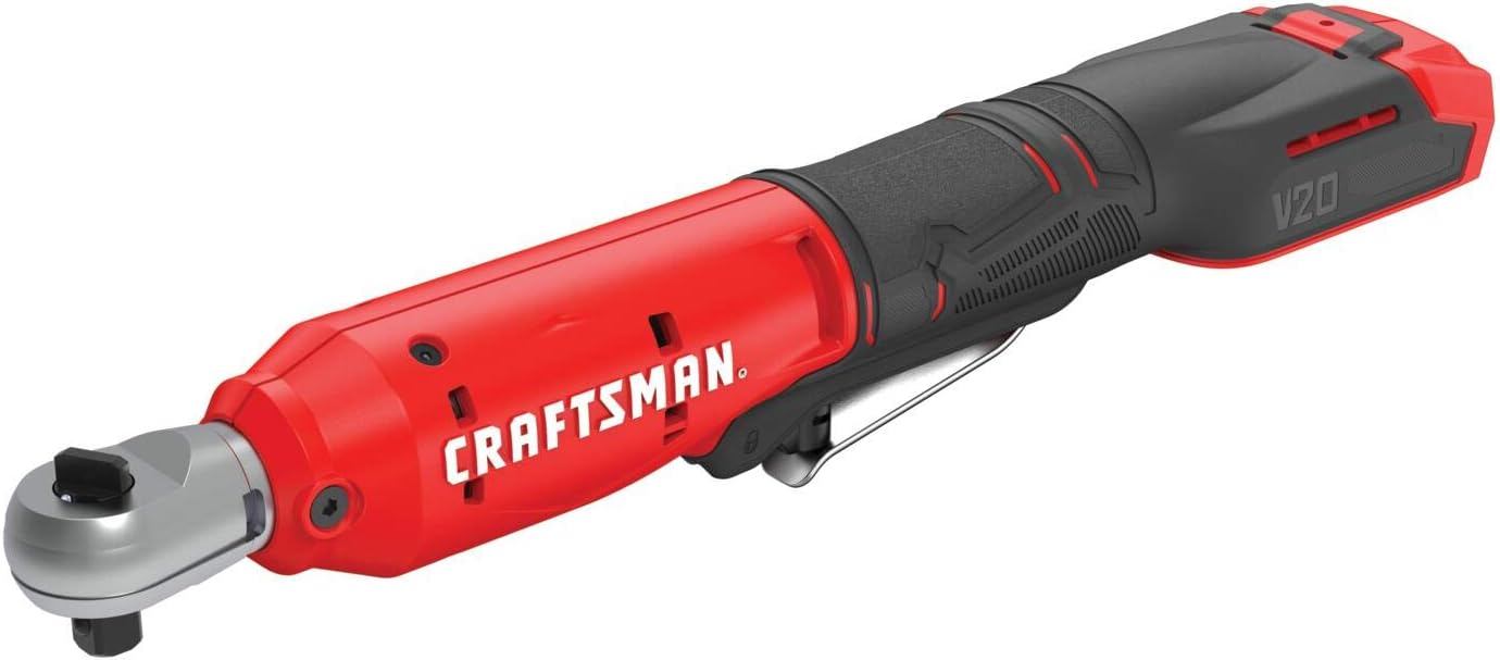 CRAFTSMAN V20 Cordless Ratchet Wrench with 35 ft-lbs Torque