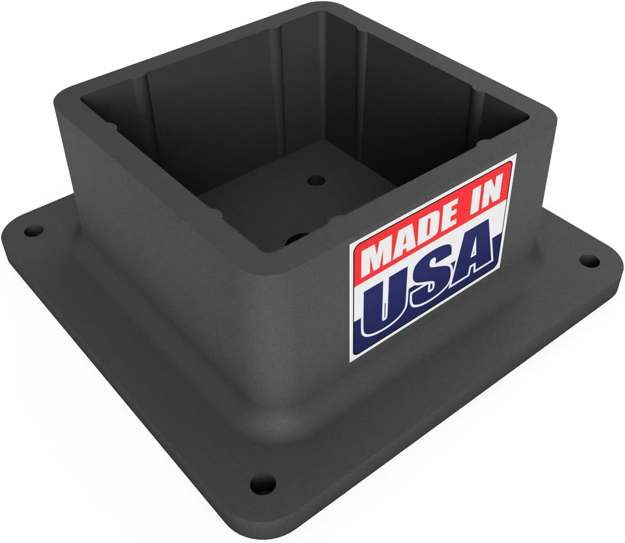 USA Made 4x4 Base Bracket Anchor for Strong Deck Support