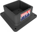 4x4 Post Base Bracket Anchor - USA-Made Durable Plastic (10 Pack)