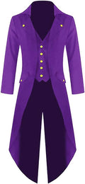 Steampunk Victorian Tailcoat Jacket - Gothic Costume Robes
