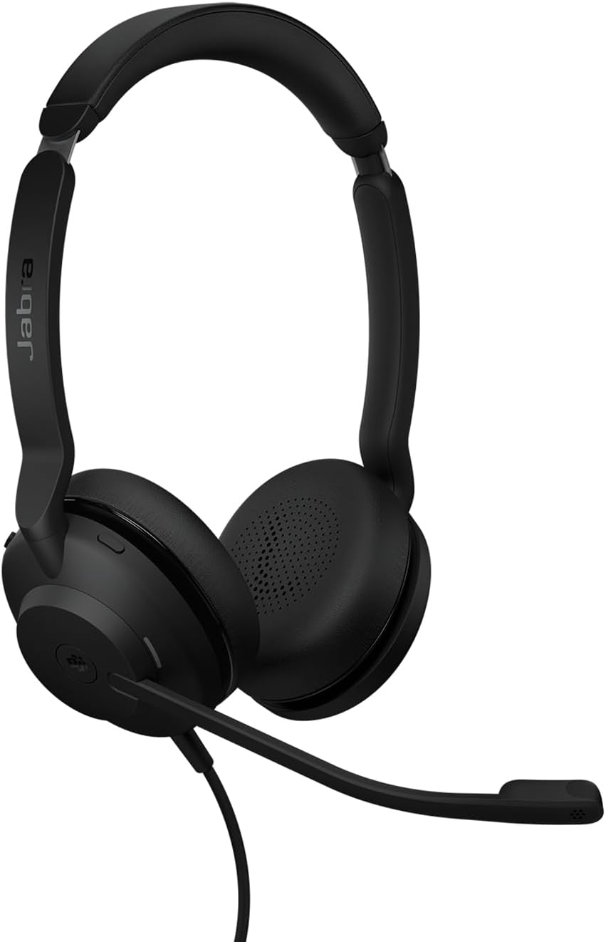 Jabra Evolve2 30 SE Wired Headset for Work with Microphone