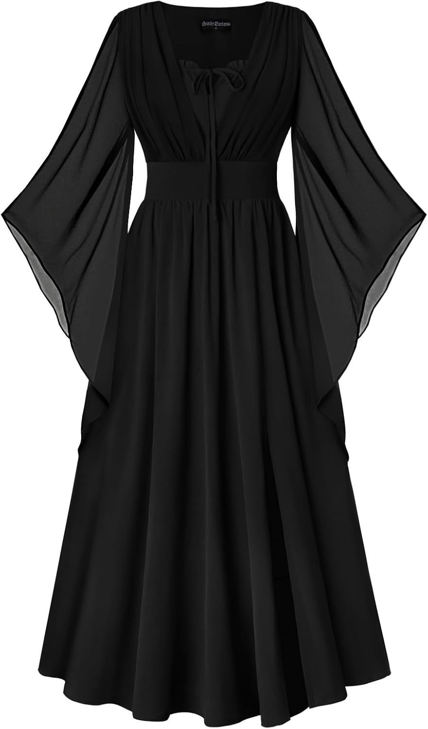 Elegant Renaissance Dress with Pockets for Women - Maxi Style