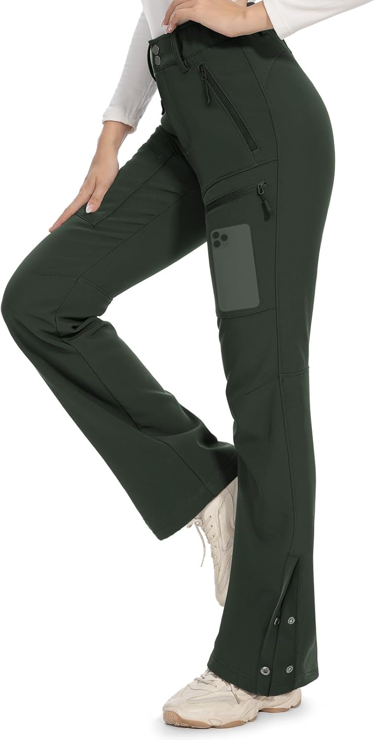 Moosehill Women's Snow Pants for Winter Sports and Hiking