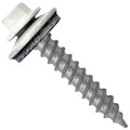 Metal Roofing Screw 12 x 1-1/2 in Bone White - 250 Pack