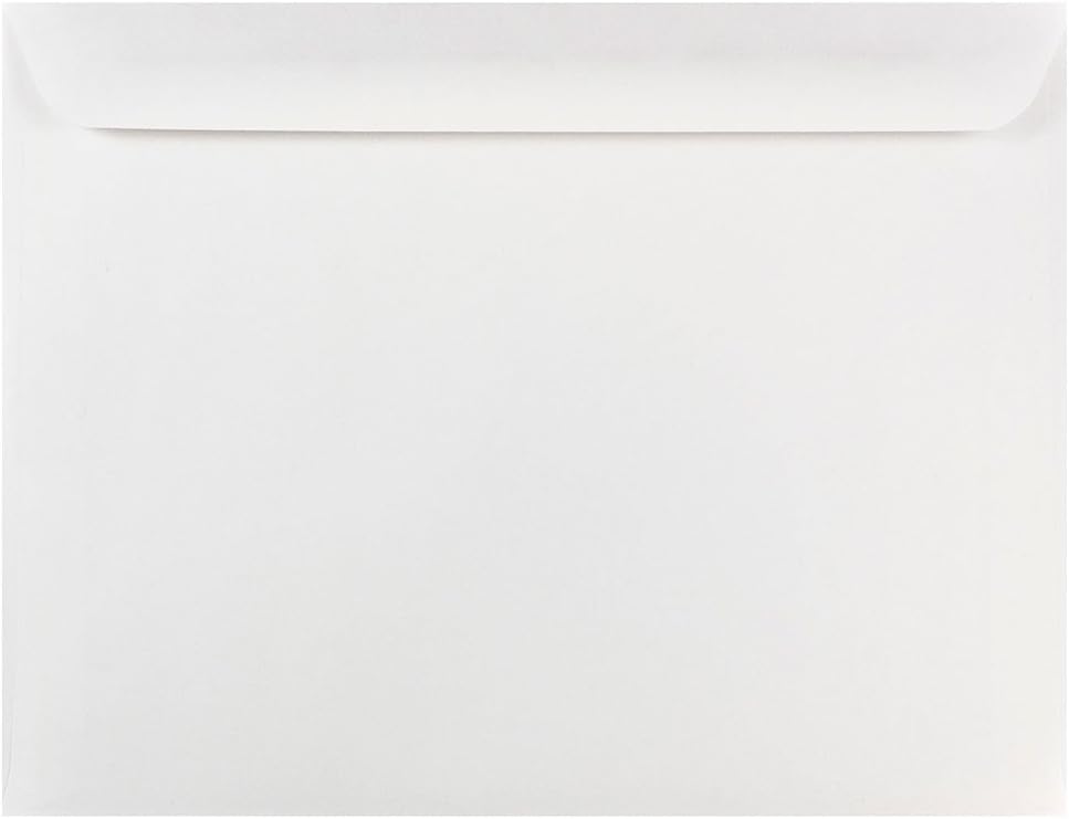 JAM PAPER 10 x 13 Booklet Envelopes - Perfect for All Mailings