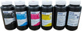 UV DTF Printer Ink 1L CMYKW Varnish - Fast Drying, High Durability