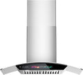 30 inch Wall Mount Range Hood Tempered Glass 900 CFM - Voice Control
