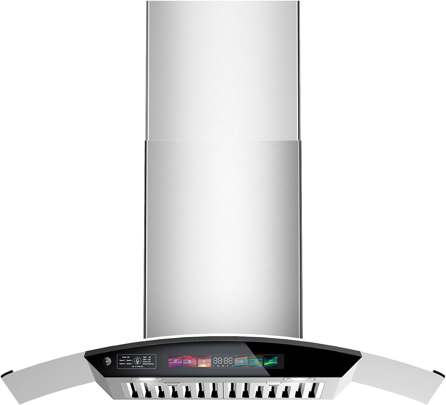 30 inch Wall Mount Range Hood with Voice Control and 900 CFM