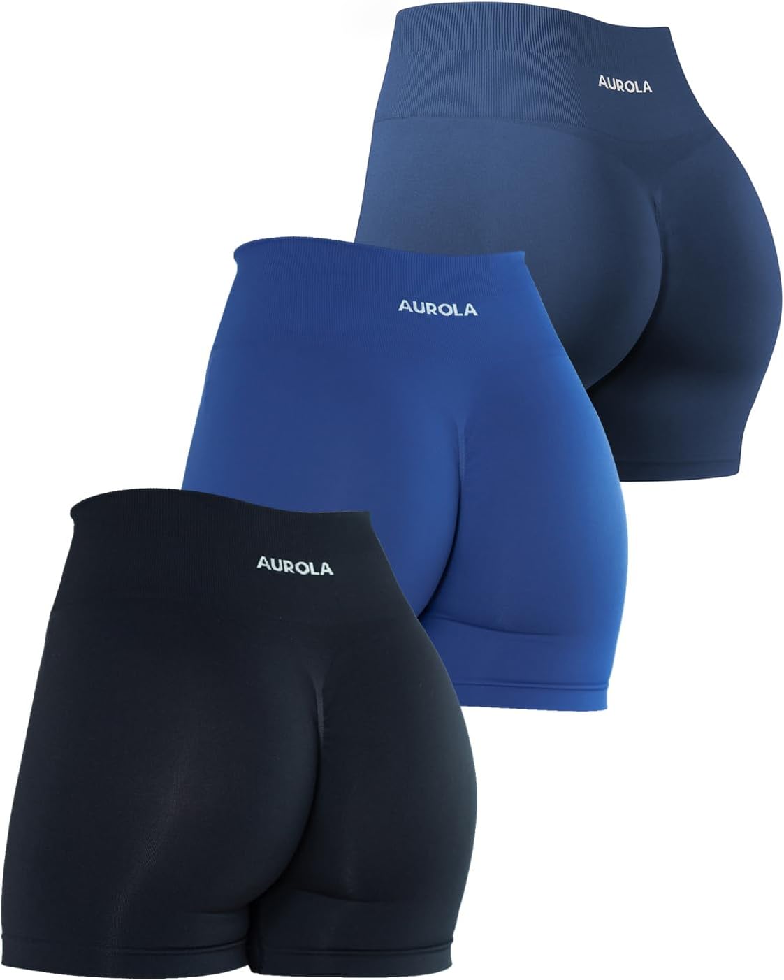 AUROLA Dream Collection High Waist Gym Shorts for Women