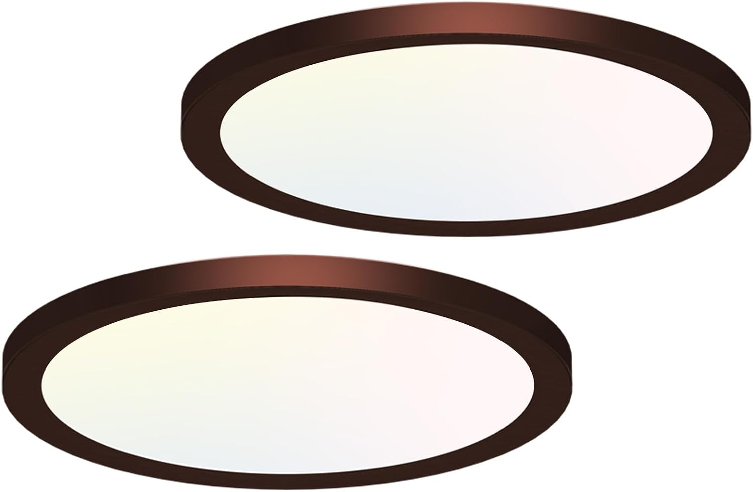 Flush Mount LED Ceiling Light Fixture 12Inch Dimmable 3 Color