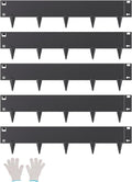 Steel Landscape Edging 5 Pack 39 x 5 in - Durable Bendable Border