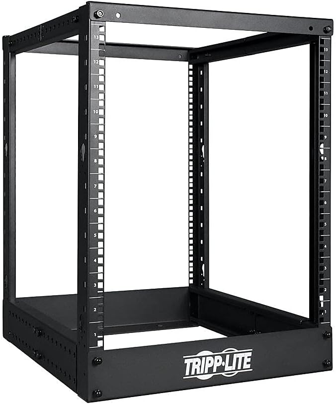 Tripp Lite 13U Open Frame Rack for Network Equipment, 1000 lb Capacity