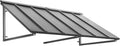 Awntech 5ft Houstonian Standing Seam Metal Fixed Awning - Durable