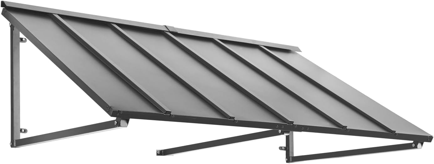 Houstonian 5ft Fixed Awning by Awntech - Durable Metal Design