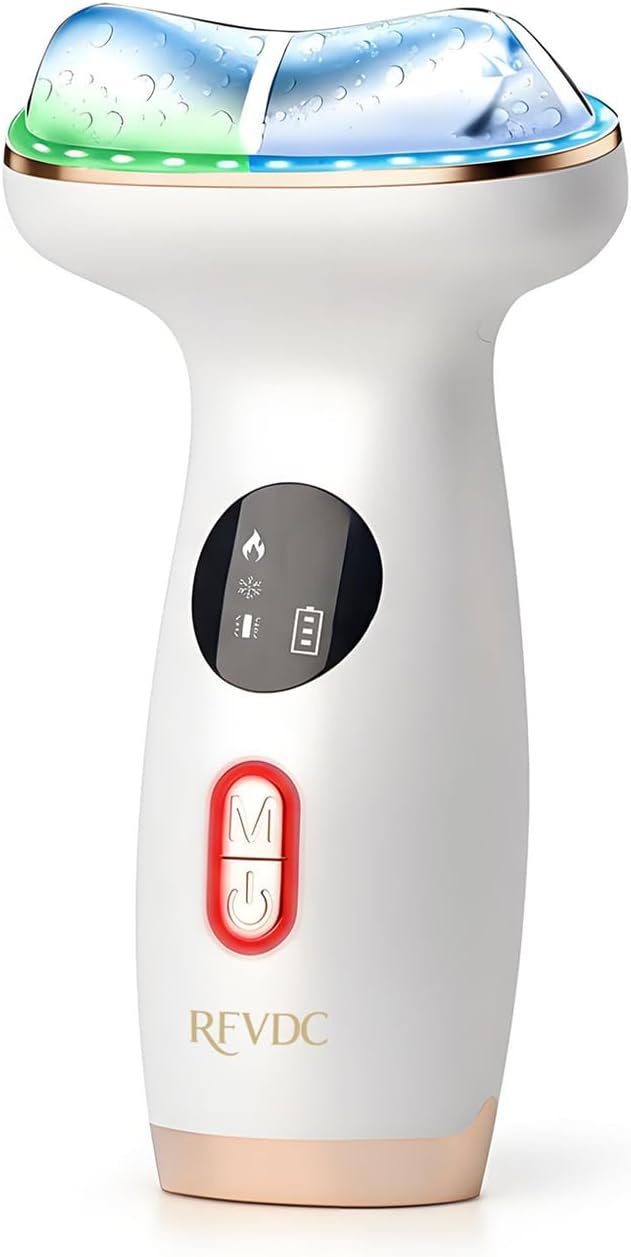 Cold Heat Facial Massager for Neck Tightening and Lifting