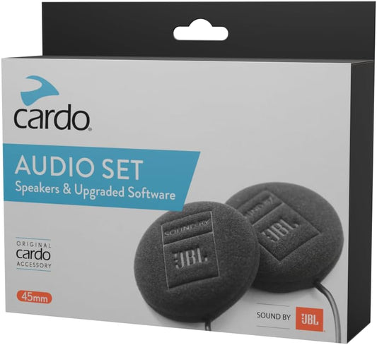 Cardo 45mm Audio Set for Seamless Helmet Communication