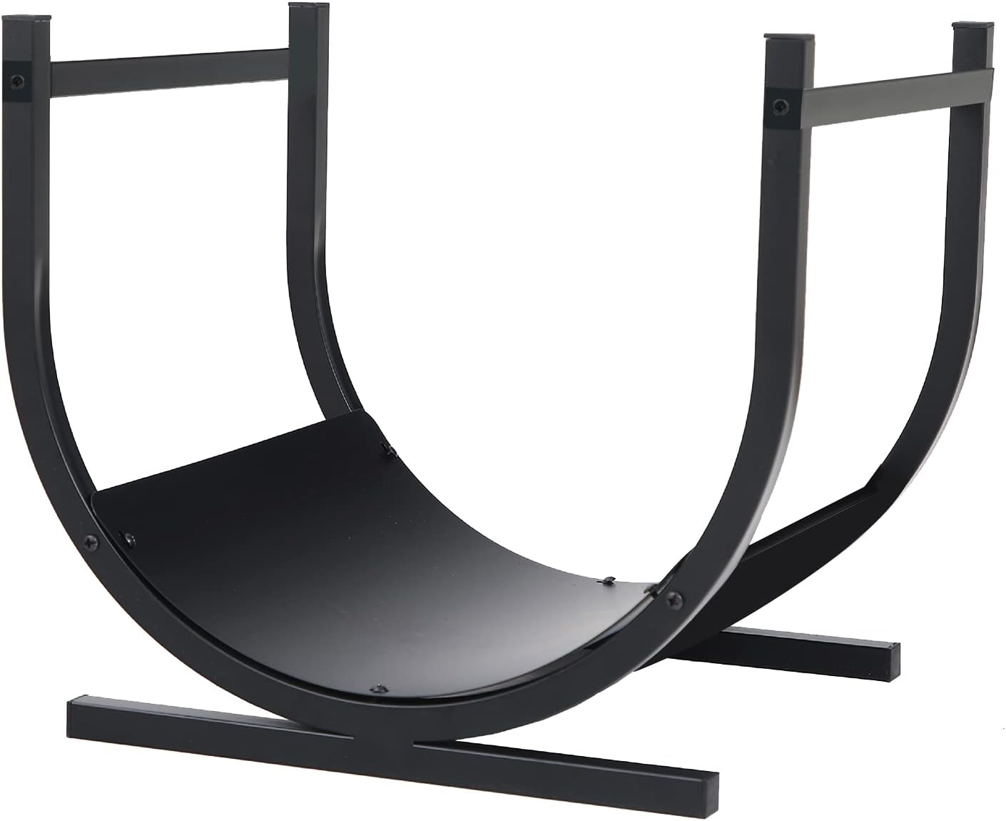 PHI VILLA 17 Inches Firewood Log Rack for Indoor and Outdoor Use
