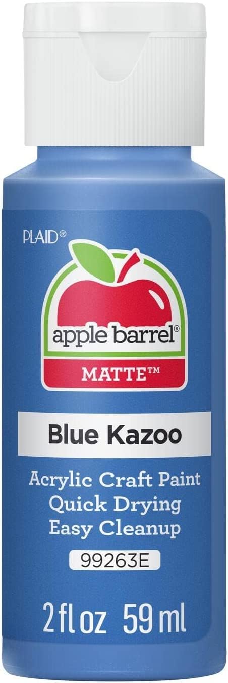 Vibrant Blue Kazoo Apple Barrel Paint