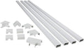 Legrand Wiremold CordMate III 10 ft 11 Piece Cord Cover Kit - Tidy