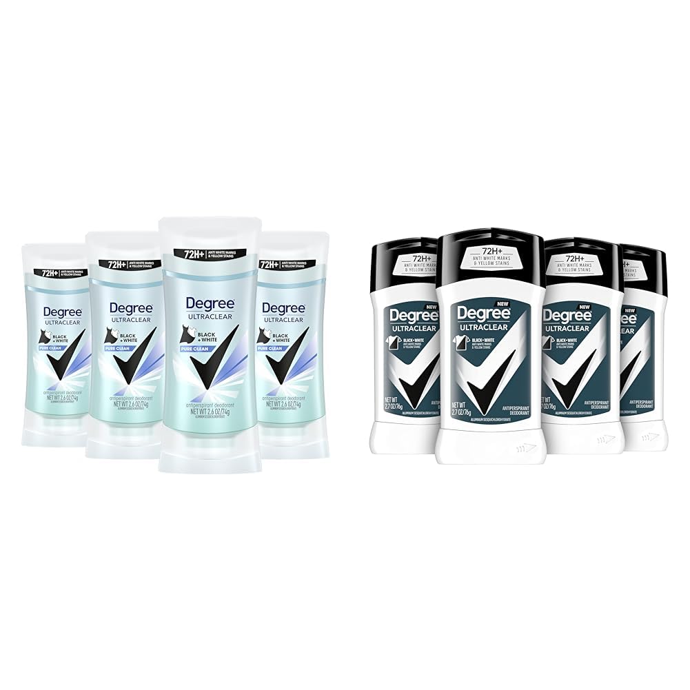 Degree Antiperspirant for Women and Men: 72-Hour Protection