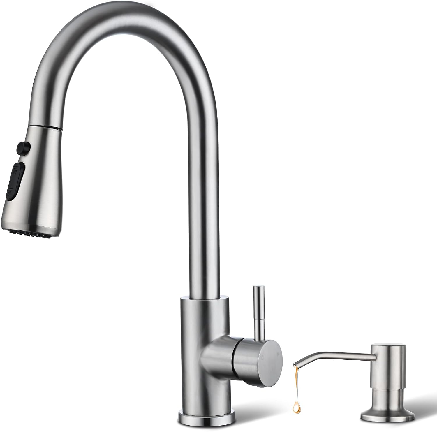 Kitchen Faucet with Soap Dispenser for Easy Home Use