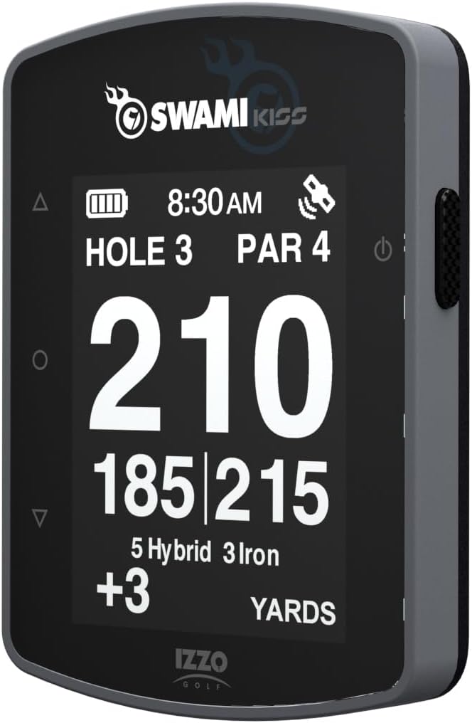 Swami KISS 2.0 Handheld Golf GPS Rangefinder with Magnet