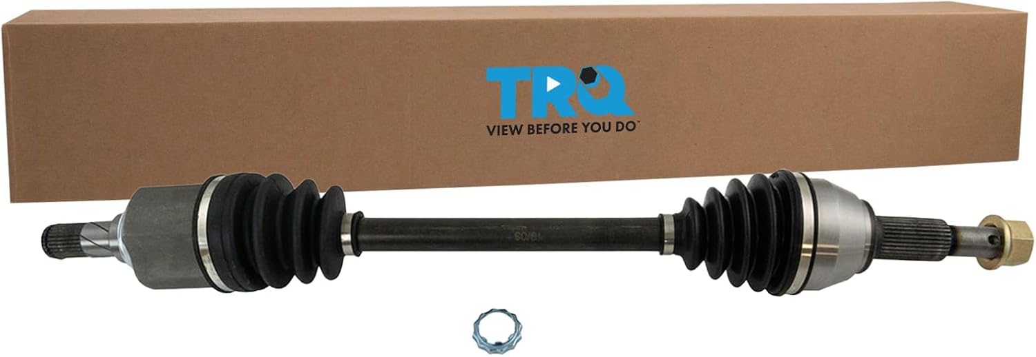 TRQ Front Left CV Axle Shaft Assembly for 2013-2018 Nissan Altima